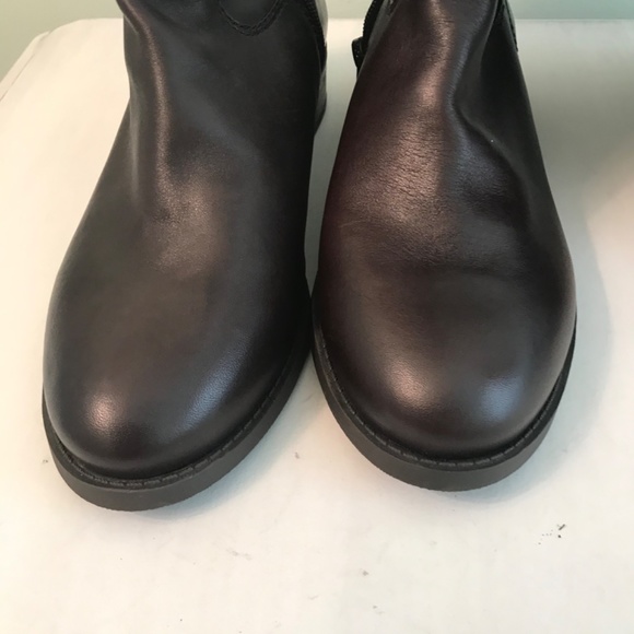 NWT INC leather brown high boots - Picture 6 of 9